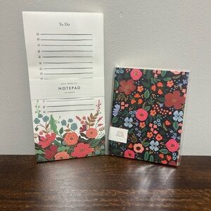 New! Rifle Paper Co. Notepad & Pocket Notebook Set